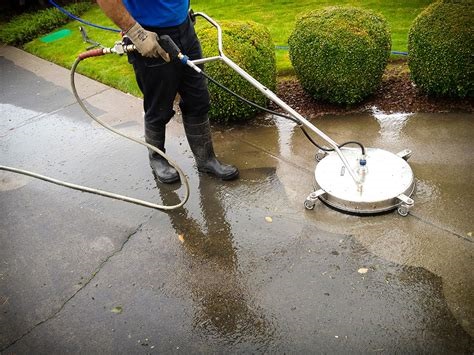 remove gum from concrete pressure washing